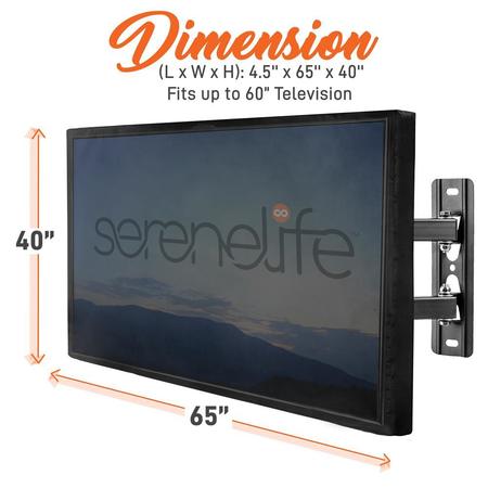 Serenelife Tv Cover, SLTVC60 SLTVC60